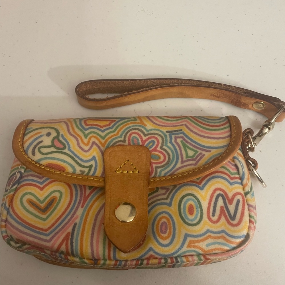 Vintage Rare Find Dooney & Bourke Wristlet